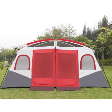 Two Bedroom Camping Rainproof 8-10-12 People Two Bedroom Tent